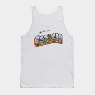 Greetings from Georgia Tank Top